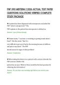 FNP 590 MIDTERM 2 2026 ACTUAL TEST PAPER&NewLine;QUESTIONS SOLUTIONS VERIFIED COMPLETE&NewLine;STUDY PACKAGE