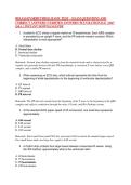 RELIAS DYSRHYTHMIA BASIC TEST &ndash; EXAM QUESTIONS AND &NewLine;CORRECT ANSWERS &lpar;VERIFIED ANSWERS&rpar; PLUS RATIONALE &vert; 2027 &NewLine;Q&A &vert; INSTANT DOWNLOAD PDF