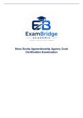 Nova Scotia Apprenticeship Agency Cook Certification Examination