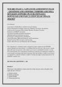 NUR 6001 EXAM 1&ndash;3 ADVANCED ASSESSMENT EXAM &ndash; QUESTIONS AND ANSWERS &vert; VERIFIED AND WELL &NewLine;DETAILED ANSWERS &vert; PLUS RATIONALES &vert; &NewLine;DOWNLOAD AND PASS &vert; LATEST EXAM UPDATE &NewLine;2026&sol;2027