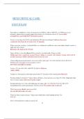 HESI Critical Care Exit Exam Practice with Accurate Questions and Answers &lpar;Verified Answers&rpar; &vert; Critical Care HESI Exam Review Study Guide &vert; Latest &lpar;2026&sol;2027&rpar; Updated Version &vert; 100&percnt; Guaranteed Pass &lbrace;&rcub;JUST RELEASED&rcub;