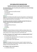 EPIC AMBULATORY &lpar;AMB 400&rpar; EXAM&NewLine;Questions and Answers&vert; Latest Update&vert; Pass Guaranteed&NewLine;