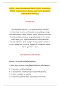 KPSGA &ndash; Kenya Professional Safari Guides Association&comma; KPSGA&comma; Comprehensive Review 2026&ndash;2027&comma; questions with verified solutions