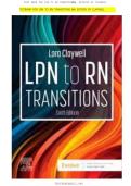 Test Bank for LPN TO RN Transitions 6th Edition by Claywell