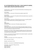 NU 136 FUNDAMENTALS FINAL EXAM &vert; GALEN COLLEGE OF NURSING STUDY GUIDE & PRACTICE QUESTIONS 2026&sol;2027