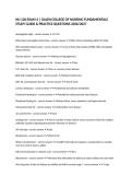 NU 136 EXAM 4 &vert; GALEN COLLEGE OF NURSING FUNDAMENTALS STUDY GUIDE & PRACTICE QUESTIONS 2026&sol;2027