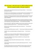 PTA 101 Exam 1 with all Correct & 100&percnt; Verified Answers &vert;Actual Complete Update &vert;Already Graded A&plus;