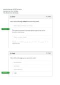 CS 7643 Deep Learning Quiz 1 &vert; Questions and Answers &vert; 2026&sol;27 Update &vert; 100&percnt; Correct - GT&period;