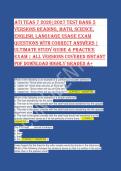ATI TEAS 7 2026 Test Bank&colon; 5 Versions&comma; 1000&plus; Q&A&comma; Reading&comma; Math&comma; Science&comma; English