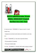 RCFE Administrator Exam Final 2026&sol;2027 &vert; 150&plus; Questions & Correct Answers &vert; Title 22&comma; DSS Regulations&comma; Resident Care&comma; Staffing&comma; Medication & Dementia