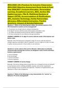 WGU D635 &vert; OA &vert; Practices for Inclusive Classrooms &vert; WGU D635 Objective Assessment Study Guide & Exam Prep 2026&sol;2027 &vert; Inclusive Education&comma; Personalized Learning&comma; Exceptional Learners&comma; IDEA&comma; Section 504&comma; English Learners&comma; Title III&comma; Multitiered Systems of