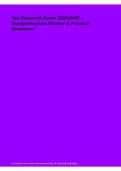 Tax Research Exam 2026&sol; 2027 &ndash; Comprehensive Study Guide&comma; Exam Review&comma; Practice Questions & Answers
