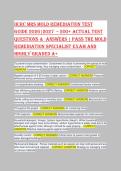 IICRC MRS Exam 2026&colon; 200&plus; Practice Questions&comma; Answers & Rationales