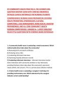 ATI COMMUNITY HEALTH PRACTICE A&colon; THE ULTIMATE 200-QUESTION MASTERY EXAM WITH VERIFIED ANSWERS & DETAILED CLINICAL RATIONALES FOR NURSING STUDENTS&NewLine;COMPREHENSIVE NURSING EXAM PREPARATION COVERING HEALTH PROMOTION&comma; EPIDEMIOLOGY&comma; CULTURAL COMPETENCE&comma; CASE MA