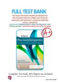 Test Bank for Lehne&rsquo;s Pharmacotherapeutics for Advanced Practice Nurses and Physician Assistants 2nd Edition