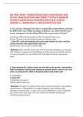  BLS Final Exam American Red Cross Prep 2026&colon; 100 Actual Questions & Verified Detailed Answers