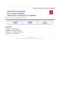 TOEFL iBT Test of English as a Foreign Language Exam 2026&sol;2027 &ndash; Questions and Answers &vert; 100&percnt; Verified &vert; Complete Verified Answers &ndash; Pass Guaranteed &ndash; A&plus; Graded&NewLine;&NewLine;