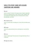WGU C795 STUDY GUIDE WITH SOLVED&NewLine;QUESTIONS AND ANSWERS