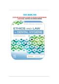 Ethics and Law in Dental Hygiene 4th Edition Test Bank