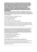 Test Bank Primary Care&colon; The Art and Science of Advanced Practice Nursing 6th Edition &vert; Dunphy&comma; Winland-Brown&comma; Porter & Thomas &vert; Advanced Practice Nursing & Nurse Practitioner Exam Prep 2026&sol;2027 &vert; Primary Care Assessment&comma; Health Promotion&comma; Differential Di