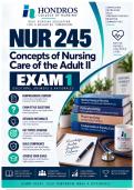 Hondros NUR 245 Exam 1 &vert; Nursing Care of the Adult II &lpar;2026&sol;2027&rpar; &vert; A&plus; Guarantee