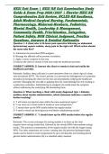 HESI Exit Exam &vert; HESI RN Exit Examination Study Guide & Exam Prep 2026&sol;2027 &vert; Elsevier HESI RN Comprehensive Exit Review&comma; NCLEX-RN Readiness&comma; Adult Medical-Surgical Nursing&comma; Fundamentals&comma; Pharmacology&comma; Maternal-Newborn&comma; Pediatrics&comma; Mental Health&comma; Leadersh