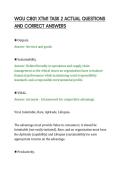 WGU C801 XTM1 TASK 2 ACTUAL QUESTIONS&NewLine;AND CORRECT ANSWERS