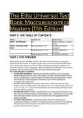 2026&sol;2027 S-Tier Elite Macroeconomics Test Bank &lpar;11th Edition&rpar; &vert; Abel&comma; Bernanke&comma; Croushore &vert; IS-LM-FE&comma; Solow & Dynamic AD-AS Mastery