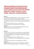 NRNP 6552 Midterm & Final Exam Prep &vert; Complete Practice Exam Questions with 100&percnt; Verified Correct Answers and Detailed Rationales &vert; Walden University &vert; Latest Update 2026&sol;2027 &vert; Already Graded A&plus;