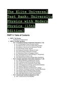 2026&sol;2027 The Elite Universal Test Bank&colon; University Physics with Modern Physics &lpar;15th Edition&rpar; - Complete Solution & Concept Guide