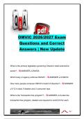 OMVIC Exam 2026&sol;2027 &ndash; 90&plus; Questions & Answers &vert; MVDA&comma; CPA&comma; Vehicle Disclosure&comma; Advertising&comma; Contracts&comma; Compensation Fund & Dealer Ethics