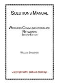 Solution Manual for Wireless Communications and Networks&comma; 2nd Edition by William Stallings