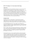ELEC 273 Lab Report 3&colon; AC Circuit Analysis & Filter Design &vert; 2026 Updated with complete solutions - Concordia University&period;