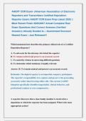 AAERT CDR Exams 2026 &vert;&vert; Most Recent Exams 2026&vert;2027 