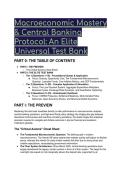 2026&sol;2027 S-Tier Macroeconomic Mastery & Central Banking Protocol&colon; Elite Universal Test Bank &lpar;Q&A &plus; Mentor Analysis&rpar;