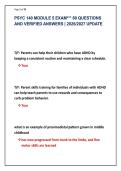 PSYC 140 MODULE 5 EXAM&ast;&ast;&ast; 80 QUESTIONS &NewLine;AND VERIFIED ANSWERS &vert; 2026&sol;2027 UPDATE