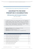 Georgette Review PMHNP 2026&sol;2027 &vert; 388 Q&A with Complete Solutions &vert; Pass Guaranteed &ndash; A&plus; Graded&NewLine;&NewLine;