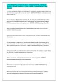 CPSM Diagnostic Actual Exam 2025 &vert; Updated Questions and Correct Answers &vert; Already Graded A&plus; &vert; Latest Version &vert; Verified Answers &vert; Just Released&NewLine;