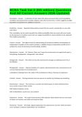 BCBA Task list A &lpar;6th edition&rpar; Questions And All Correct Answers 2026 Updated&period;
