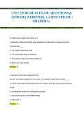 Unit 32 Oil Heat Exam Questions & Answers &vert; Complete Oil Heating Exam Review &vert; 2026&sol;2027