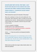 Accuplacer Tests  &vert; Most Recent Exams 2026