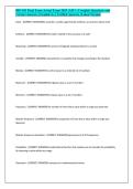 BIO 181 Final Exam Actual Exam 2025 &lpar;ASU&rpar; &vert; Complete Questions and Correct Answers &vert; Graded A&plus; &vert; Verified Answers &vert; Latest Version&NewLine;&NewLine;