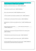 BIO 181 Exam 2 Actual Exam 2025 &lpar;ASU&rpar; &vert; Updated Questions and Correct Answers &vert; Graded A&plus; &vert; Verified Answers &vert; Just Released&NewLine;