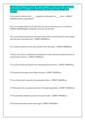 BIO 181 Exam 1 Actual Exam 2025 &lpar;ASU&rpar; &vert; Complete Questions and Correct Answers &vert; Graded A&plus; &vert; Verified Answers &vert; Newest Version &vert; Brand New Version&excl;&NewLine;