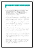 CERTIFIED EKG TECHNICIAN EXAMS WITH CORRECT ANSWERS &sol;GRADED A&plus; &sol;ACTUAL EXAMS 
