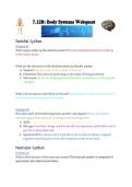 Class notes Anatomy  