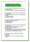 CERTIFIED EKG TECHNICIAN NHA EXAM &vert;ACTUAL QUESTIONS AND VERIFIED ANSWERS&vert;BRAND NEW UPDATE&vert;GRADED A&plus;&NewLine;