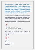 ASME SECTION 9 EXAM ACTUAL EXAM 2026 &vert; &NewLine;WELDING&comma; BRAZING&comma; AND FUSING &vert;&vert; MOST RECENT           &NewLine;EXAM 2026&vert;2027 ACTUAL COMPLETE REAL EXAM &NewLine;QUESTIONS AND CORRECT ANSWERS &lpar;VERIFIED               &NewLine;ANSWERS&rpar; ALREADY GRADED A&plus; &vert; GUARANTEED &NewLine;SUCCESS&excl;&excl; NEWEST 