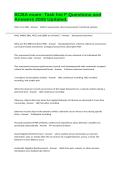 BCBA exam- Task list F Questions and Answers 2026 Updated&period;&NewLine;&NewLine;