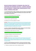 NCLEX PN EXAM &lpar;COMPLETE TESTBANK&rpar;&vert; 200&plus; PRACTICE &NewLine;QUESTIONS AND ANSWERS 2026&sol;2027 &vert; VERIFIED ANSWERS &NewLine;PLUS RATIONALES &vert; GRADED Q&A COMPREHENSIVE STUDY &NewLine;GUIDE &vert; VERIFIED LATEST 2027 